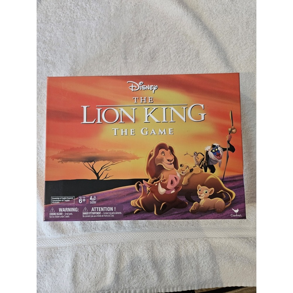 Disney ~ Lion King The Game ~ Board Game by Cardinal